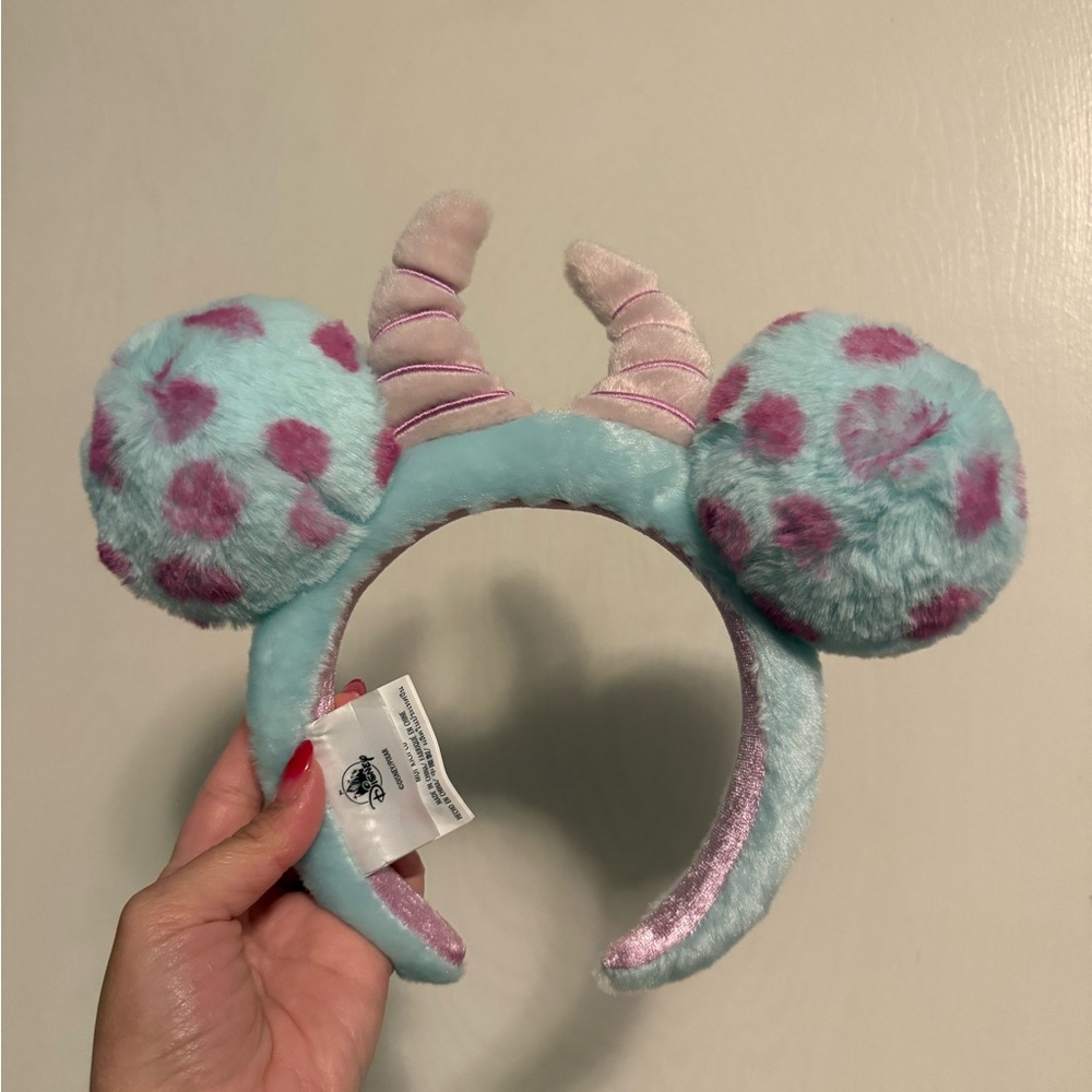 Disney Blue and Purple Polka Dot Headband